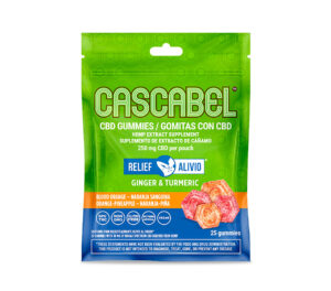 CBD Relief Gummies 25 ct | Cascabel™ | Daily Supplement | GMP Compliant | Locally Sourced